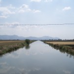 Pontinia (LT), canale di bonifica