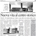 Aprilia: una proposta di riqualificazione del centro storico