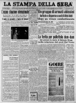 La STAMPA del 20 dicembre 1935 – numero 303 – pagina 1